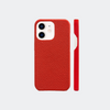 Crimson Red iPhone Leather Case