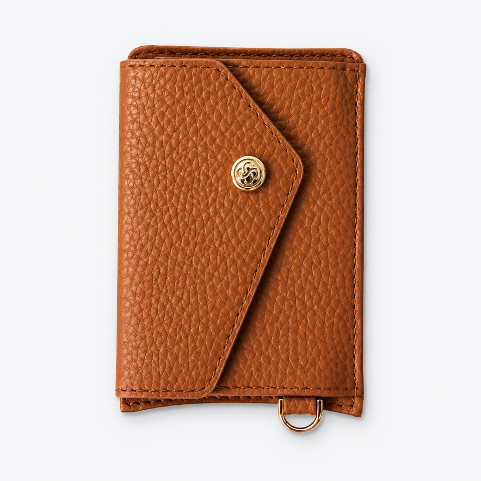 Duetto Wallet Magnetic caramel g502